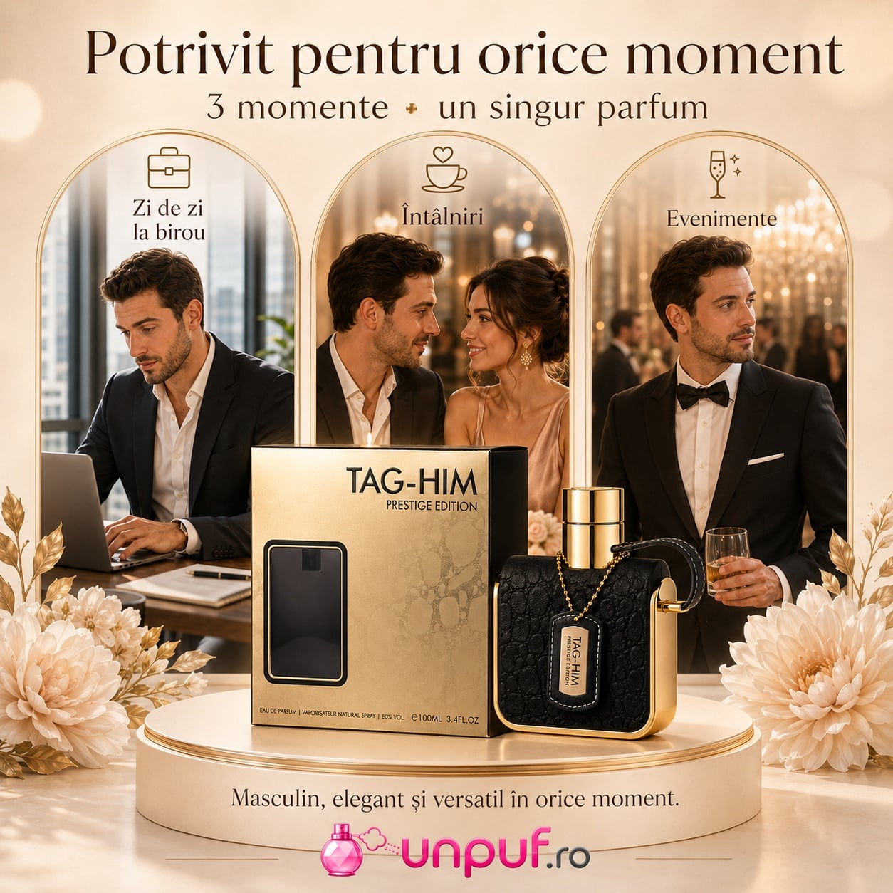 Armaf Tag Him Prestige Edition potrivit pentru zi de zi la birou, &icirc;nt&acirc;lniri și evenimente