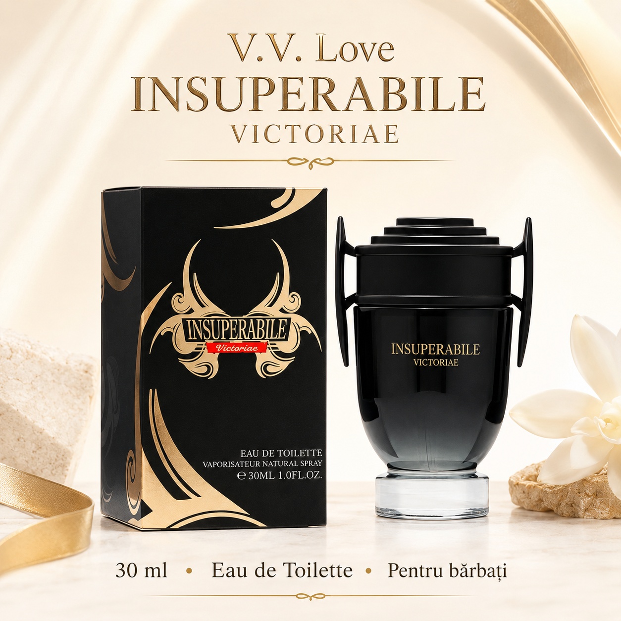 V.V. Love Insuperabile Victoriae 30 ml parfum bărbat detalii produs