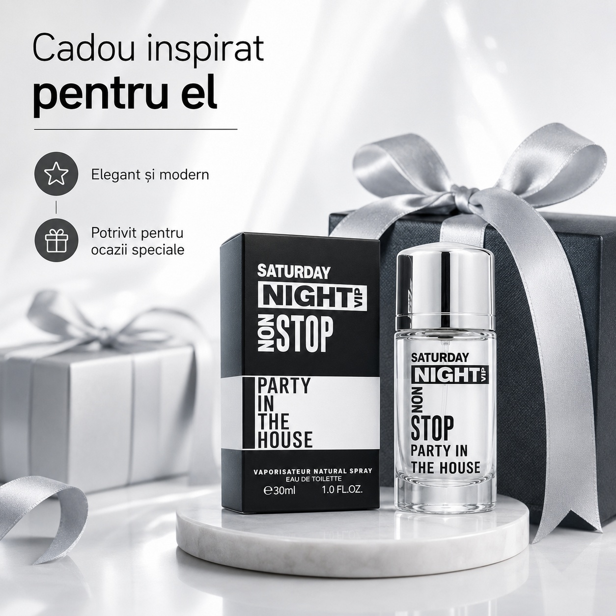 V.V. Love Saturday Night Non Stop 30 ml parfum bărbat detalii produs
