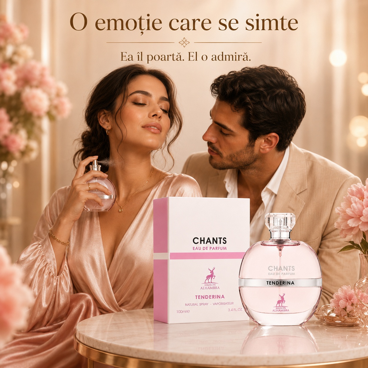 Chants Tenderina Maison Alhambra parfum feminin delicat pentru momente romantice și speciale
