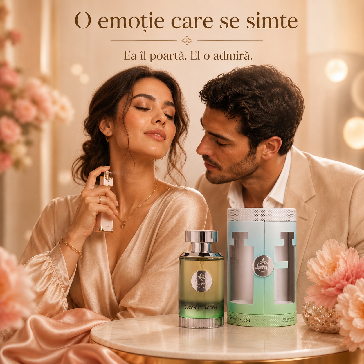 Coconut Lagoon parfum unisex, aromă tropicală admirată și memorabilă