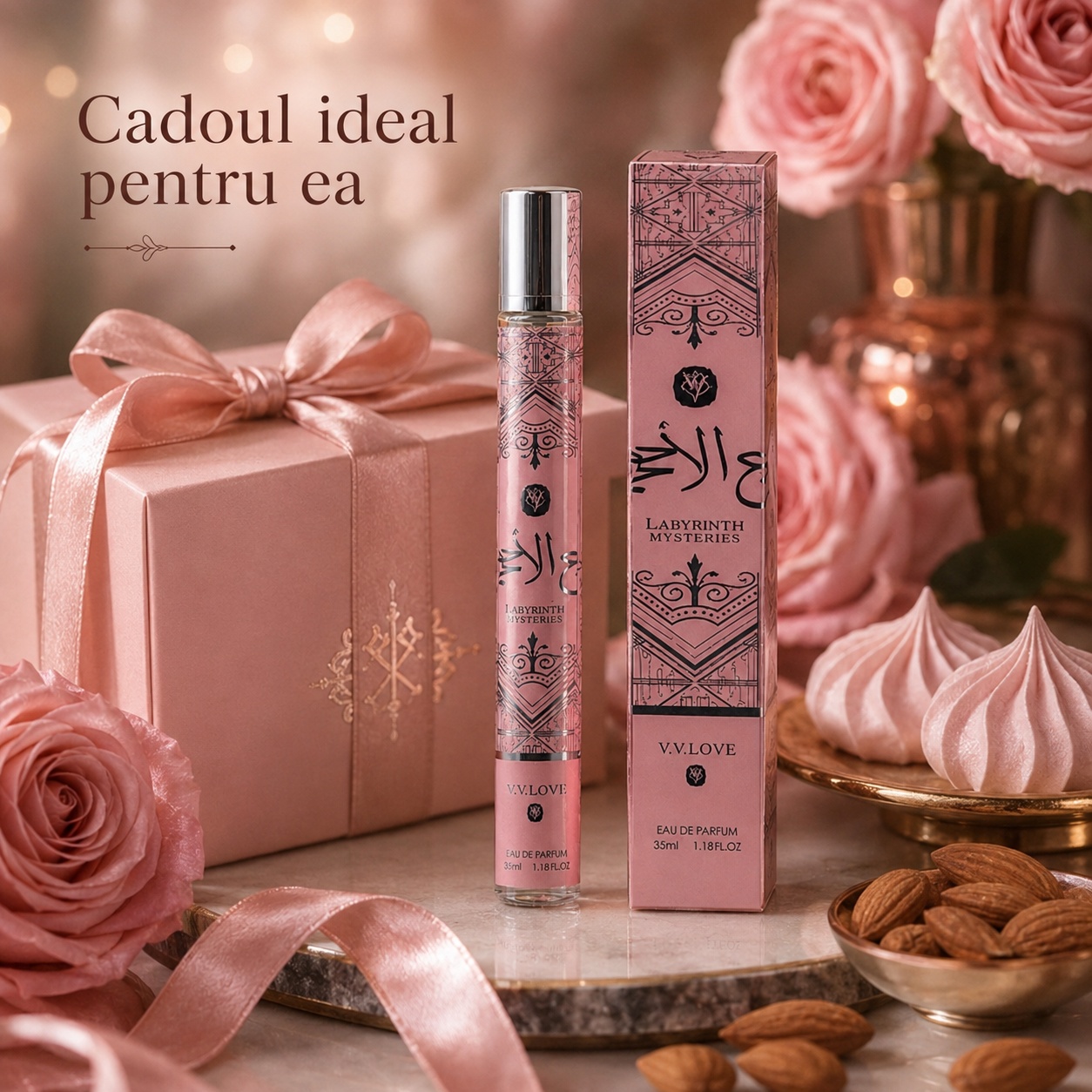 Parfum Labyrinth Mysteries 35 ml cadou ideal pentru ea parfum dulce pudrat și feminin