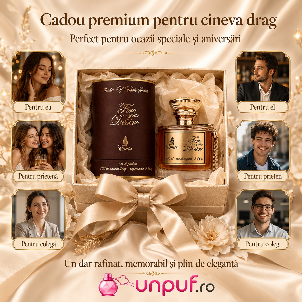 Emir Fire Your Desire parfum arabesc cald, dulce, condimentat și seducător