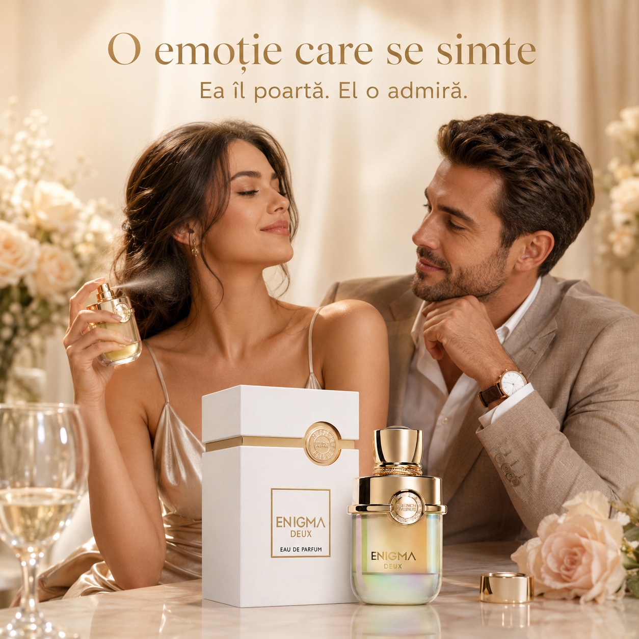 Enigma Deux French Avenue parfum unisex cald și elegant pentru momente romantice și speciale
