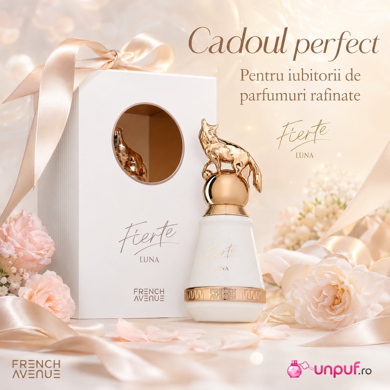 Cadou perfect Fierte Luna French Avenue pentru iubitorii de parfumuri rafinate