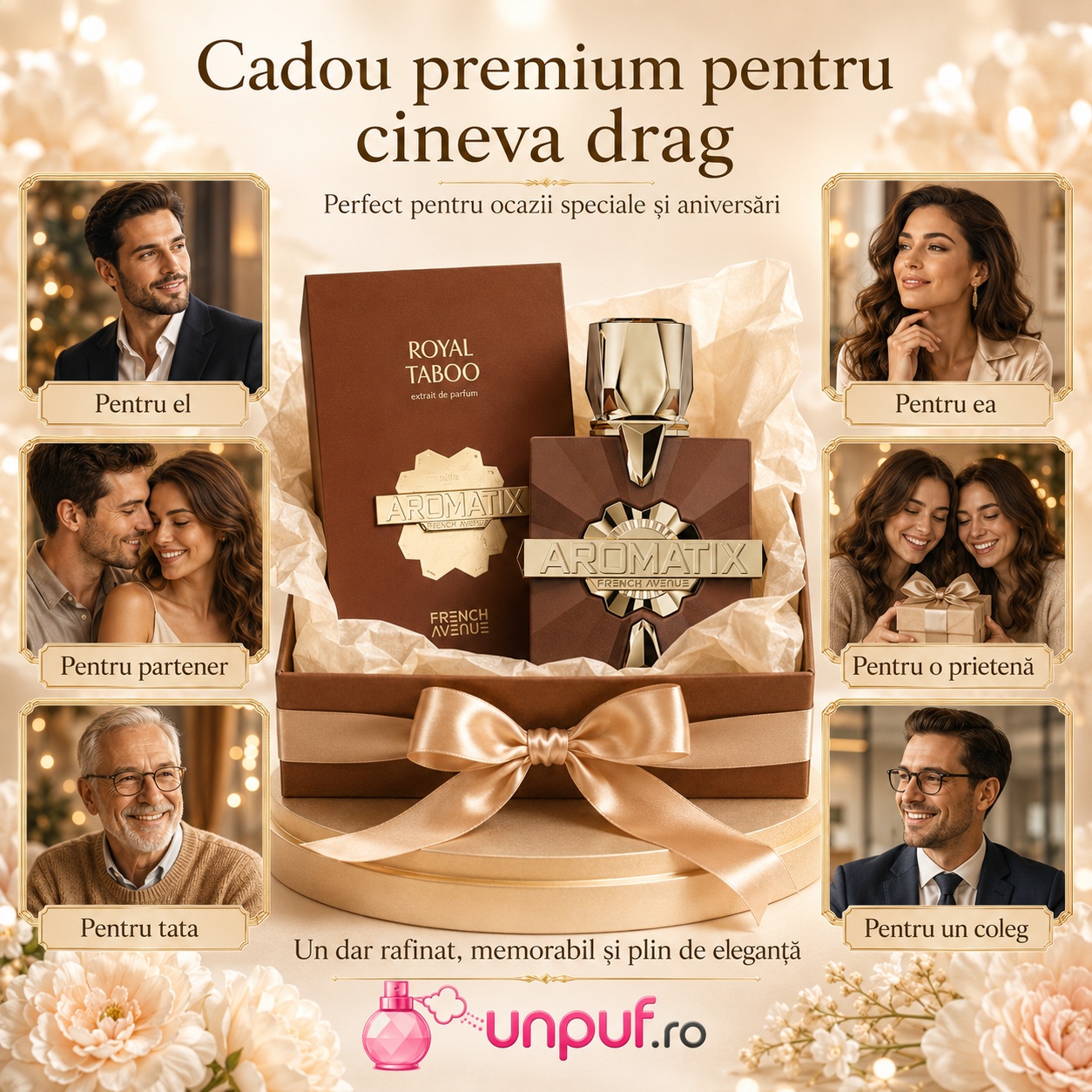 Parfum Royal Taboo Aromatix 100 ml cadou premium pentru cineva drag pentru el pentru ea pentru partener pentru tată pentru prietenă