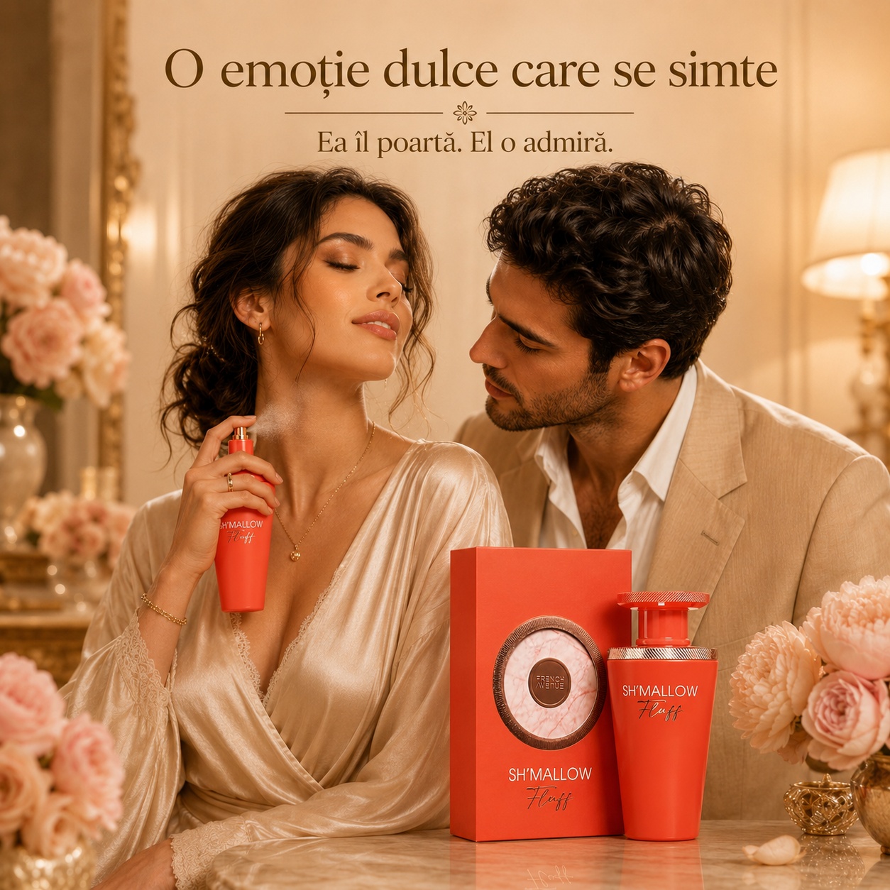 Shmallow Fluff French Avenue parfum de damă o emoție dulce care se simte aromă feminină și delicată