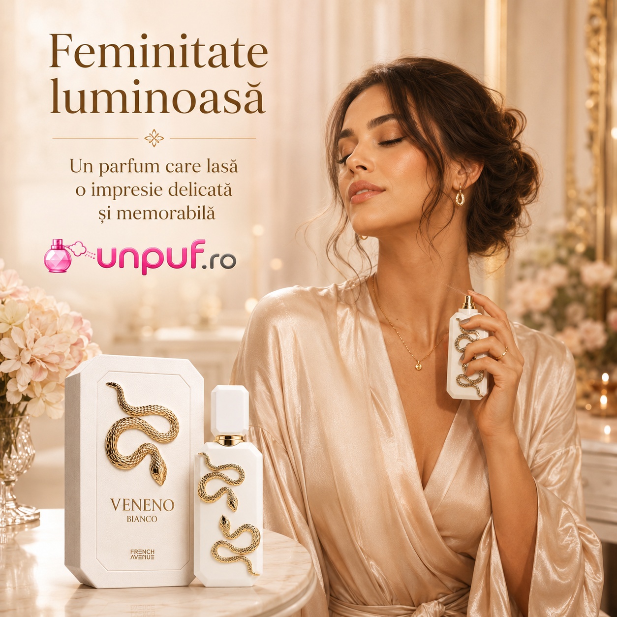 Veneno Bianco French Avenue parfum feminin luminos delicat și memorabil