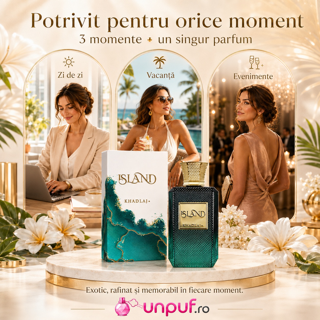 Khadlaj Island potrivit pentru zi de zi, vacanță și evenimente speciale