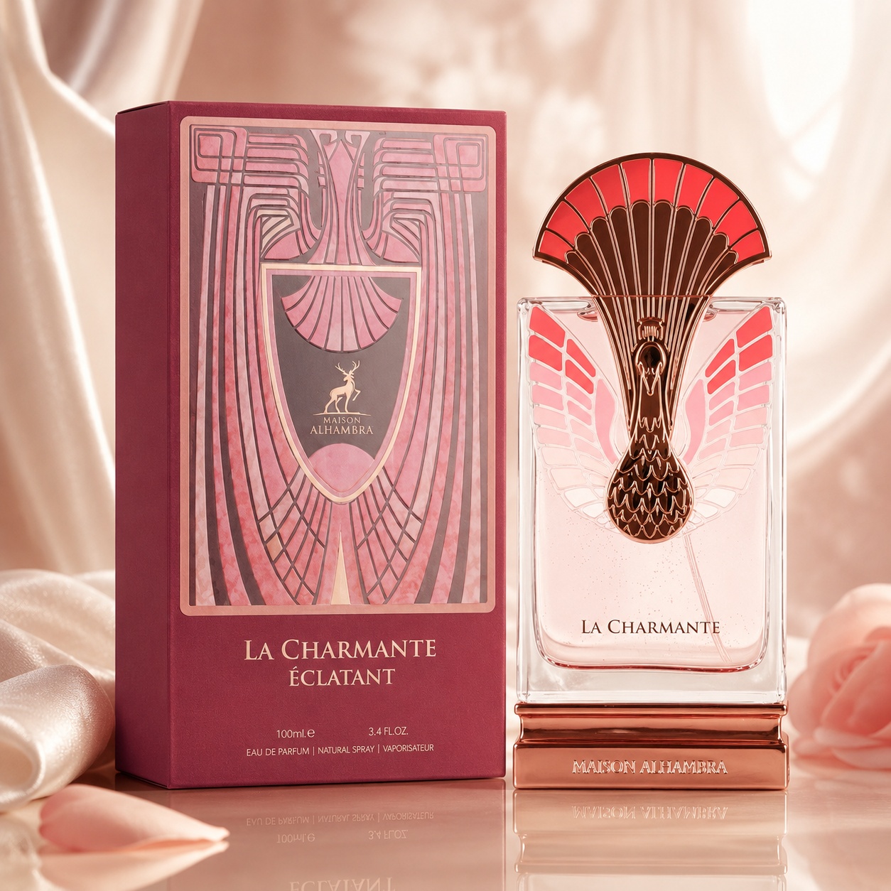 Parfum Arăbesc La Charmante &Eacute;clatant Maison Alhambra EDP 100 ml Unisex cu sticlă și cutie premium