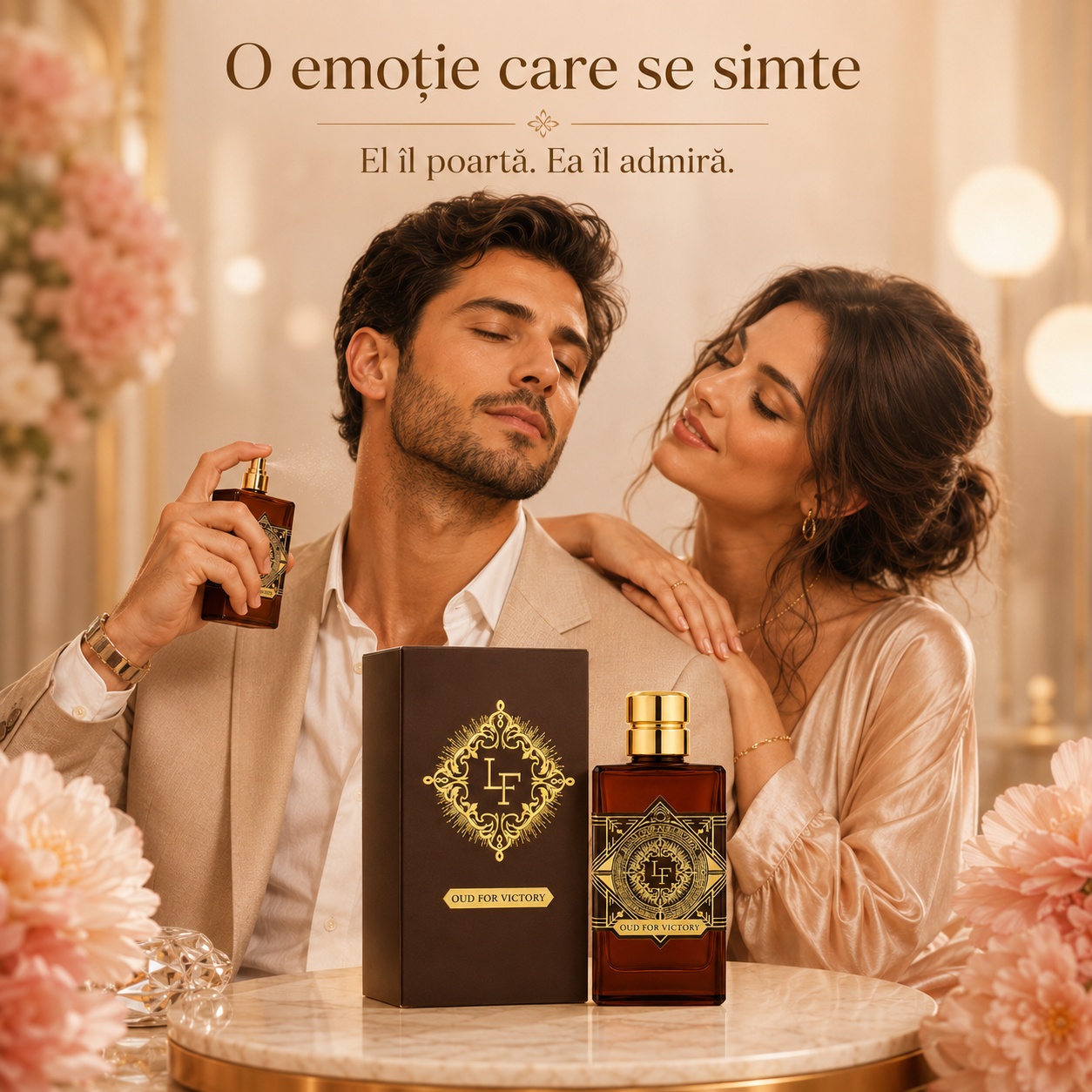 La Fede Oud For Victory parfum unisex elegant, potrivit pentru întâlniri și momente romantice