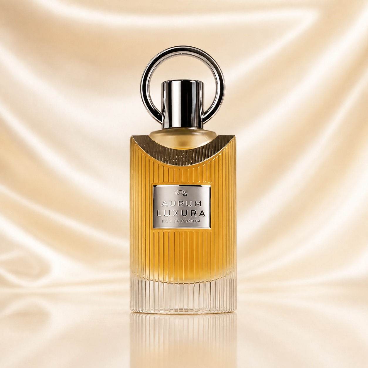 Flacon Maison Alhambra The Aurum Luxura 100 ml, parfum unisex elegant cu lichid auriu