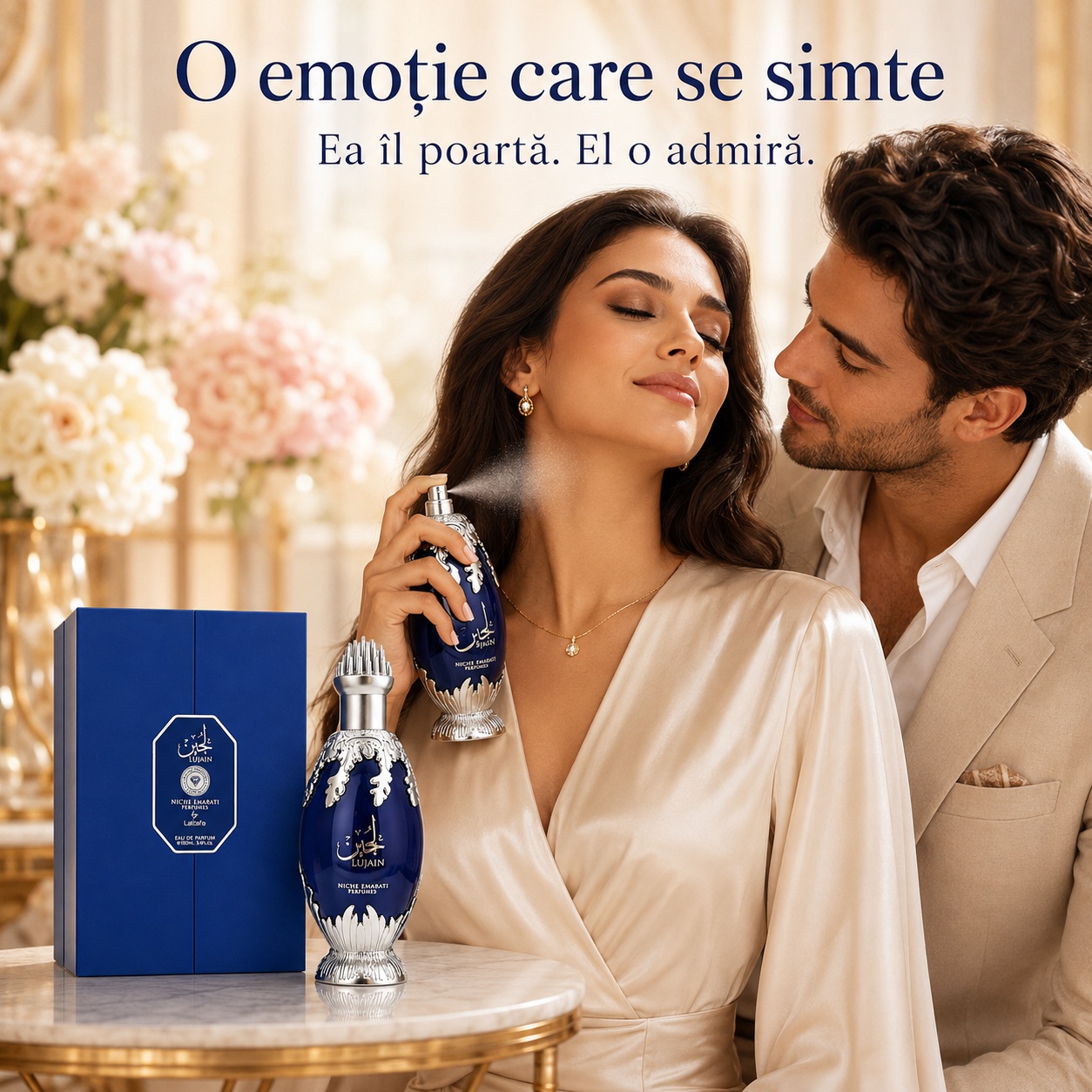 Lujain Niche Emarati parfum unisex elegant catifelat și memorabil pentru întâlniri și momente speciale