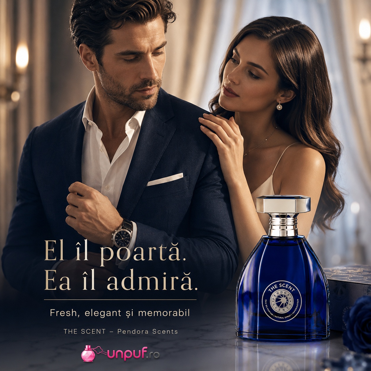 Night Of The Man Pendora Scents parfum bărbătesc fresh, elegant și memorabil pentru întâlniri