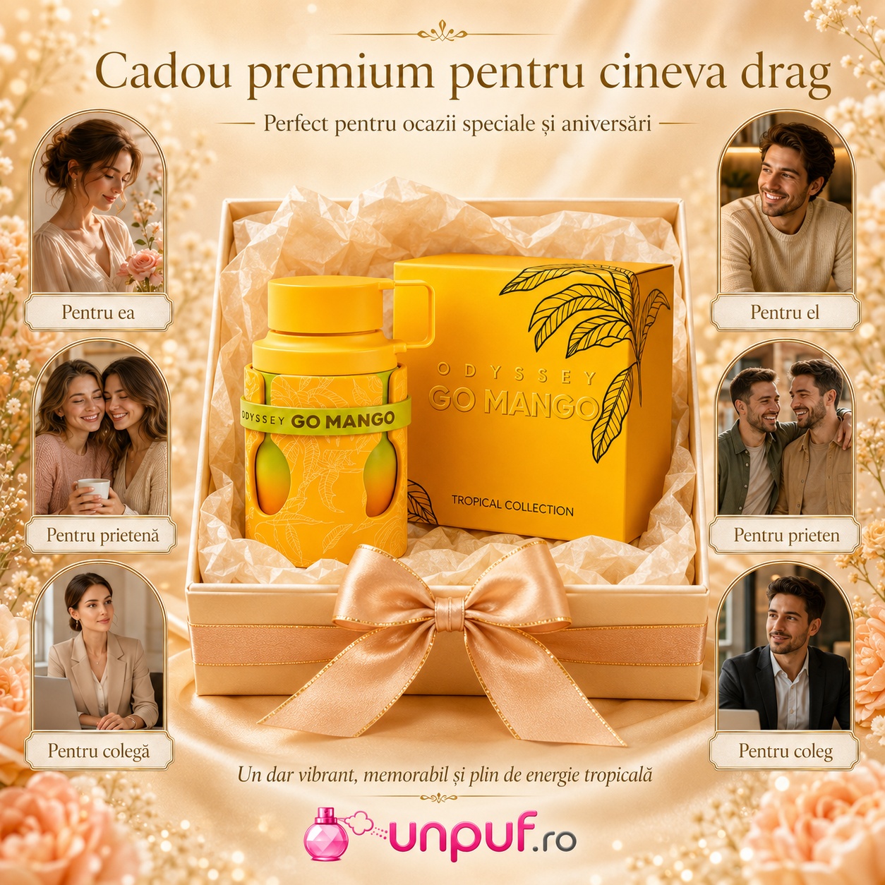 Odyssey Go Mango Men Armaf cadou premium pentru cineva drag