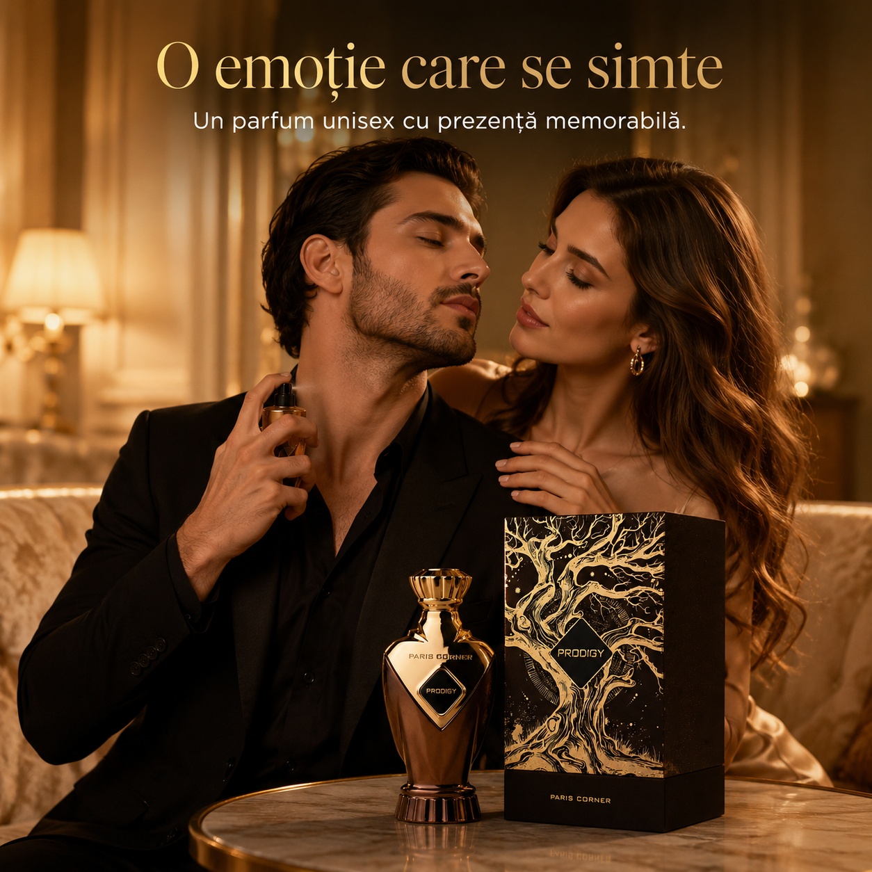 Prodigy Paris Corner parfum unisex cu prezență memorabilă pentru damă și bărbat