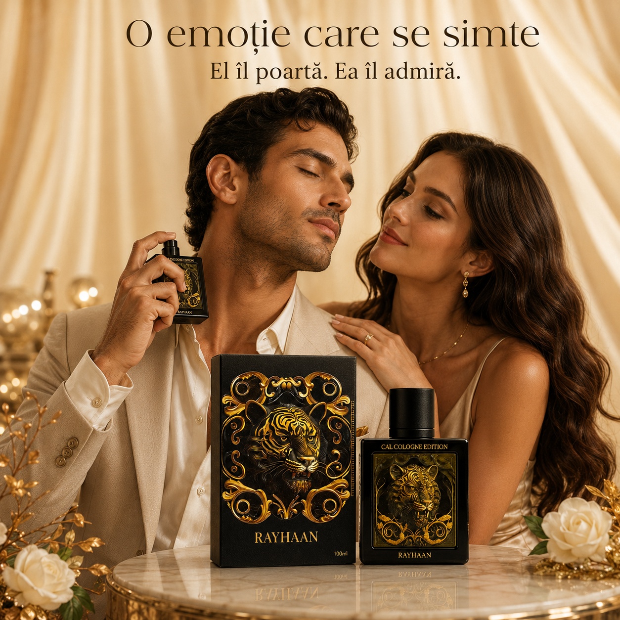 Rayhaan Tiger o emoție care se simte, parfum bărbătesc elegant și memorabil