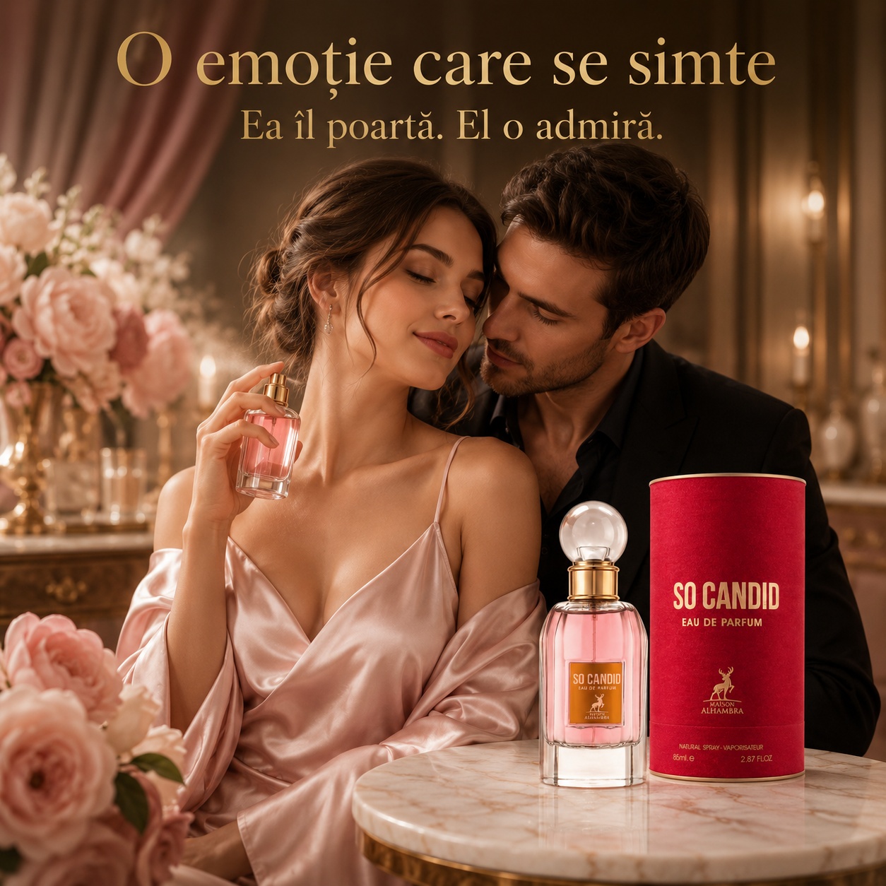So Candid Maison Alhambra parfum feminin romantic și memorabil pentru &icirc;nt&acirc;lniri speciale