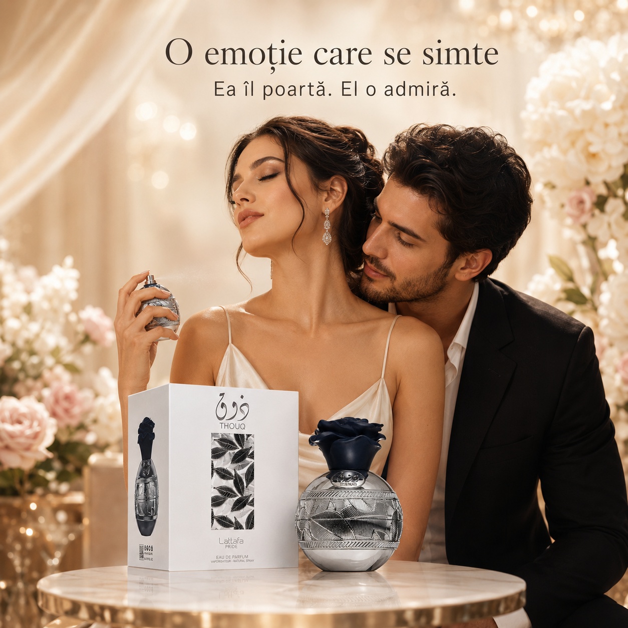 Thouq Lattafa Pride parfum romantic, rafinat și memorabil pentru momente speciale și &icirc;nt&acirc;lniri elegante