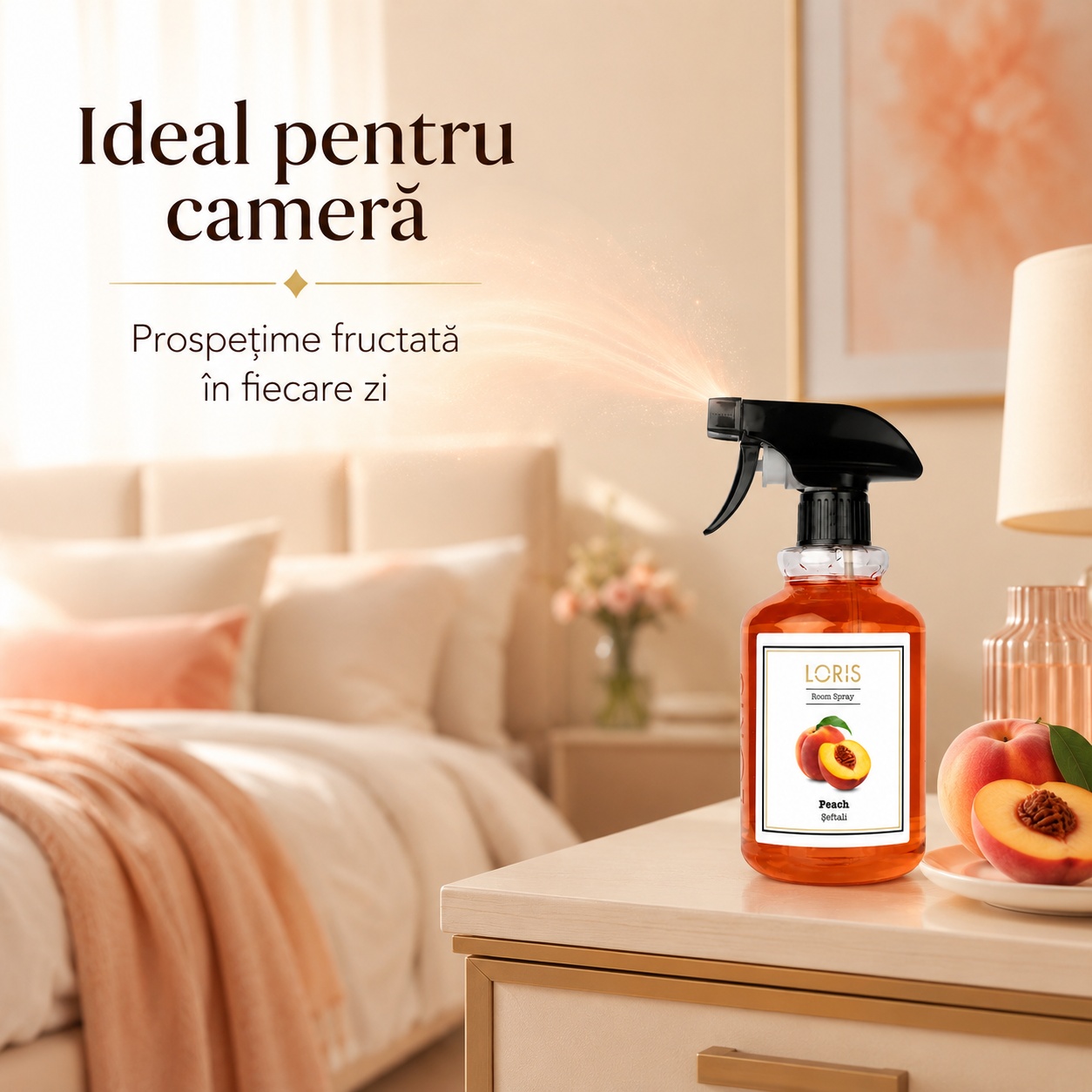 Loris Pafum Peach aromă fructată de piersică pentru cameră și living