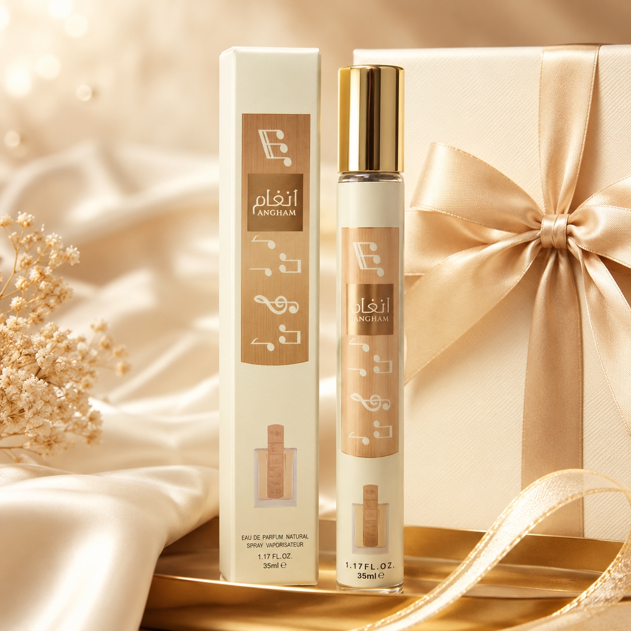 Angham 35 ml format compact pentru geantă, birou, mașină și călătorii