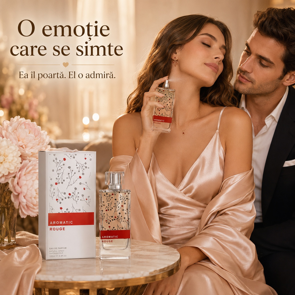 Alhambra Aromatic Rouge parfum elegant pentru femei întâlniri și momente speciale
