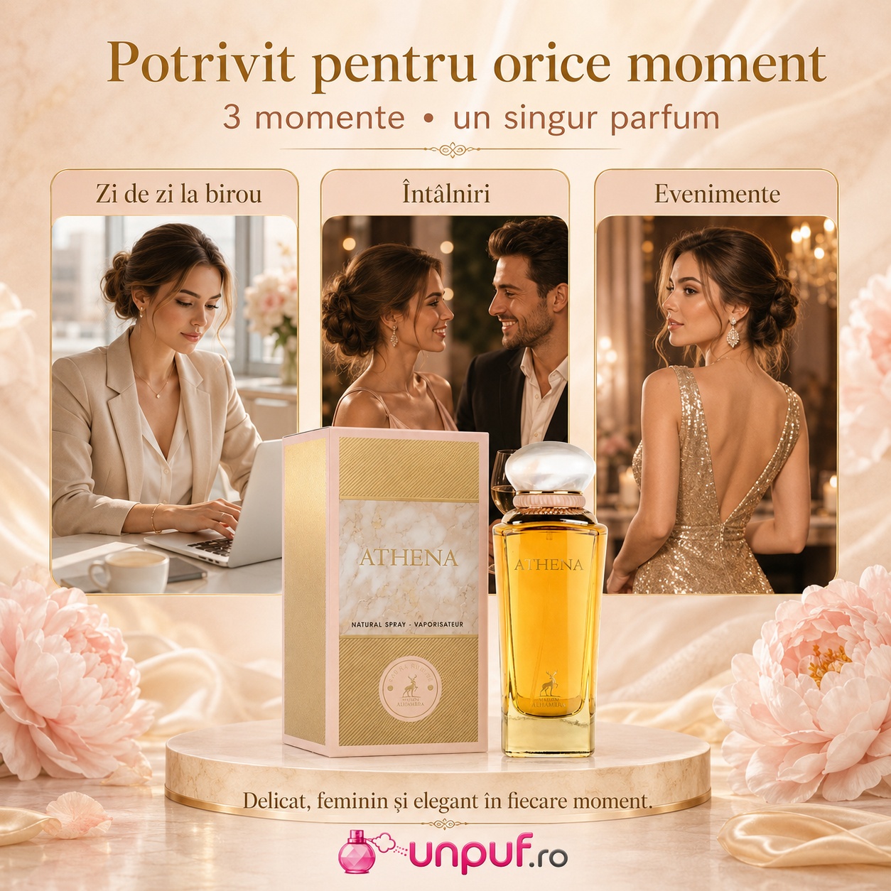 Alhambra Athena potrivit pentru zi de zi birou &icirc;nt&acirc;lniri și evenimente elegante