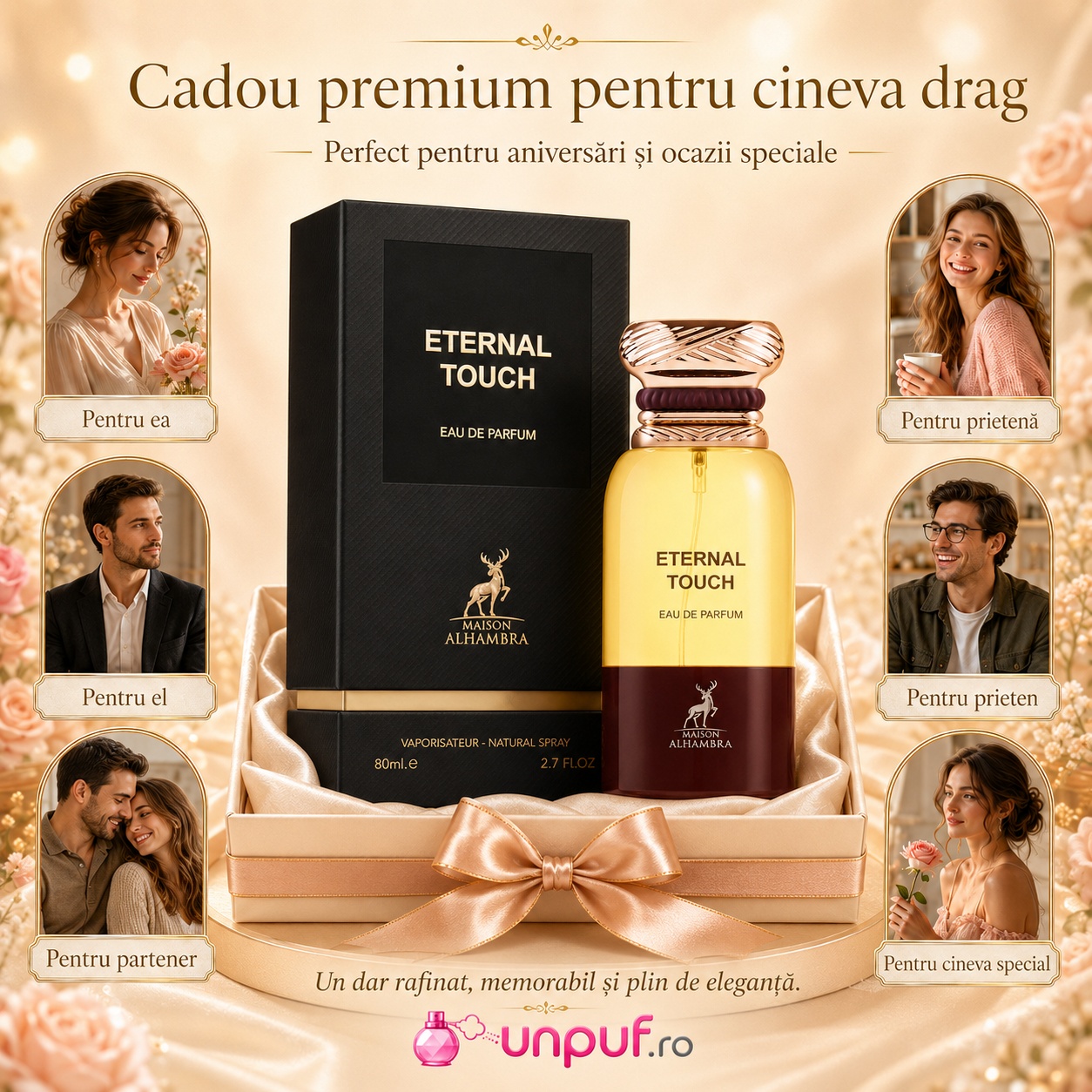 Alhambra Eternal Touch cadou premium pentru femei bărbați prieteni parteneri și persoane speciale