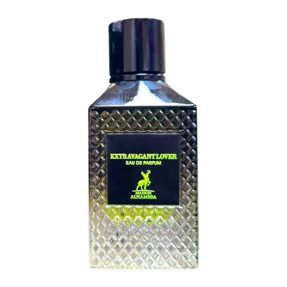 Sticlă Parfum Alhambra Extravagant Lover Maison Alhambra 100 ml prezentare individuală