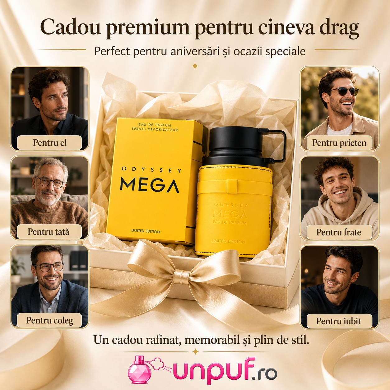 Armaf Odyssey Mega cadou premium pentru bărbat, prieten, tată, frate, coleg sau iubit