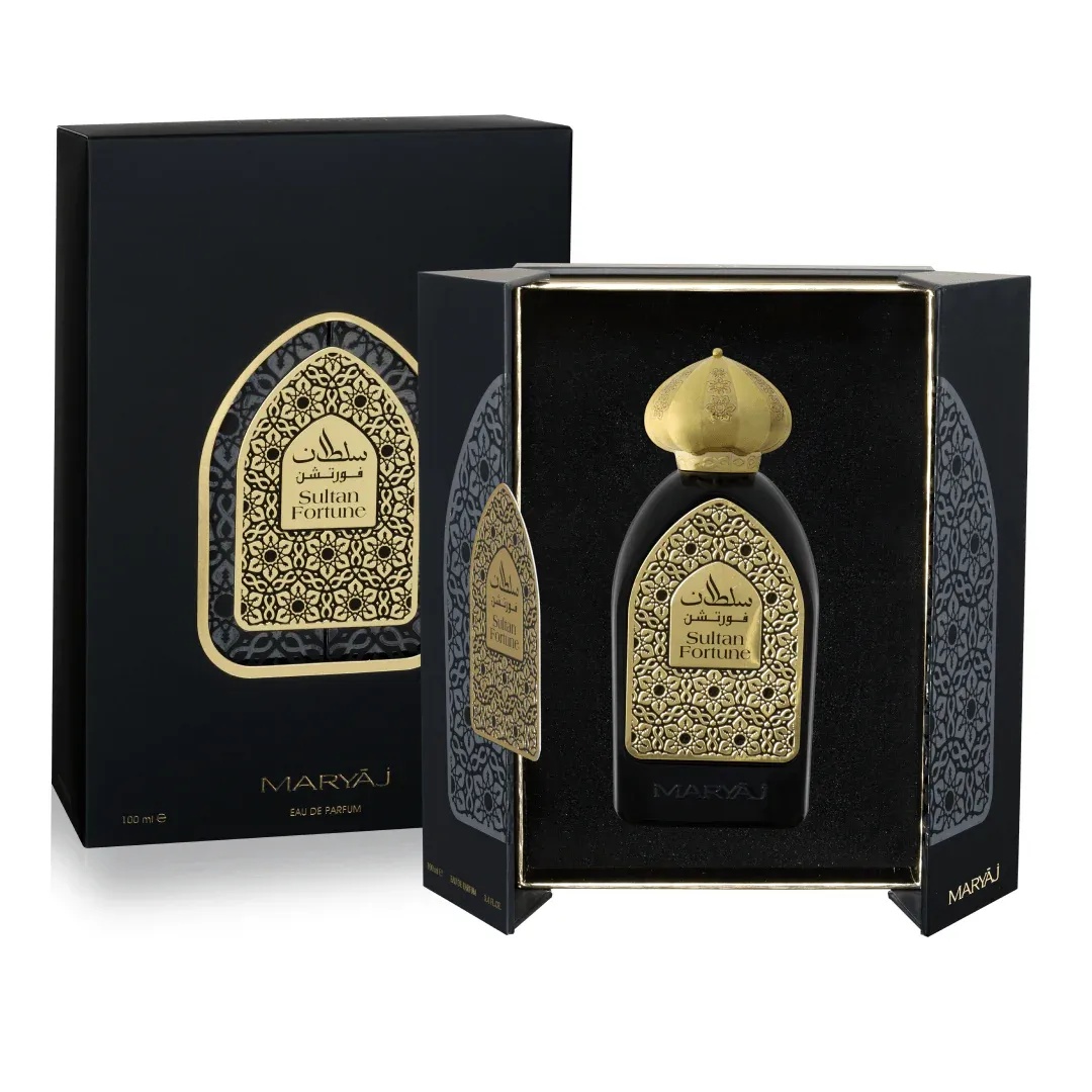 Imagine produs Maryaj Sultan Fortune 100 ml cu flacon și cutie pe fundal alb