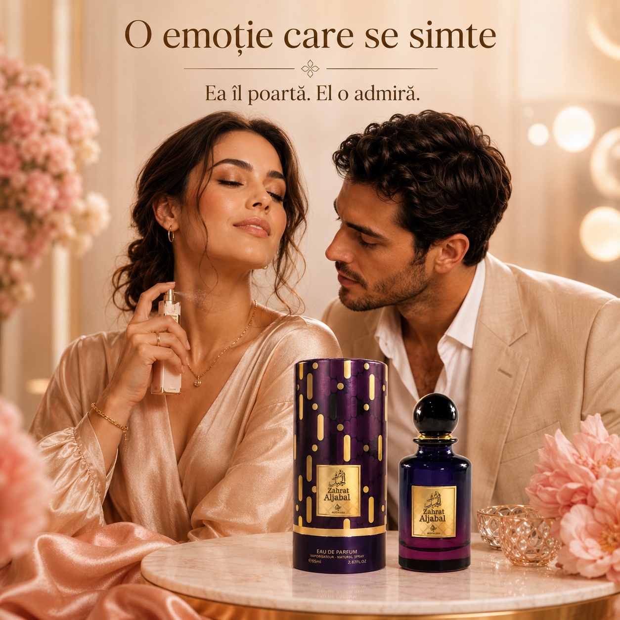 My Perfumes Zahrat Aljabal o emoție care se simte, parfum feminin admirat și elegant