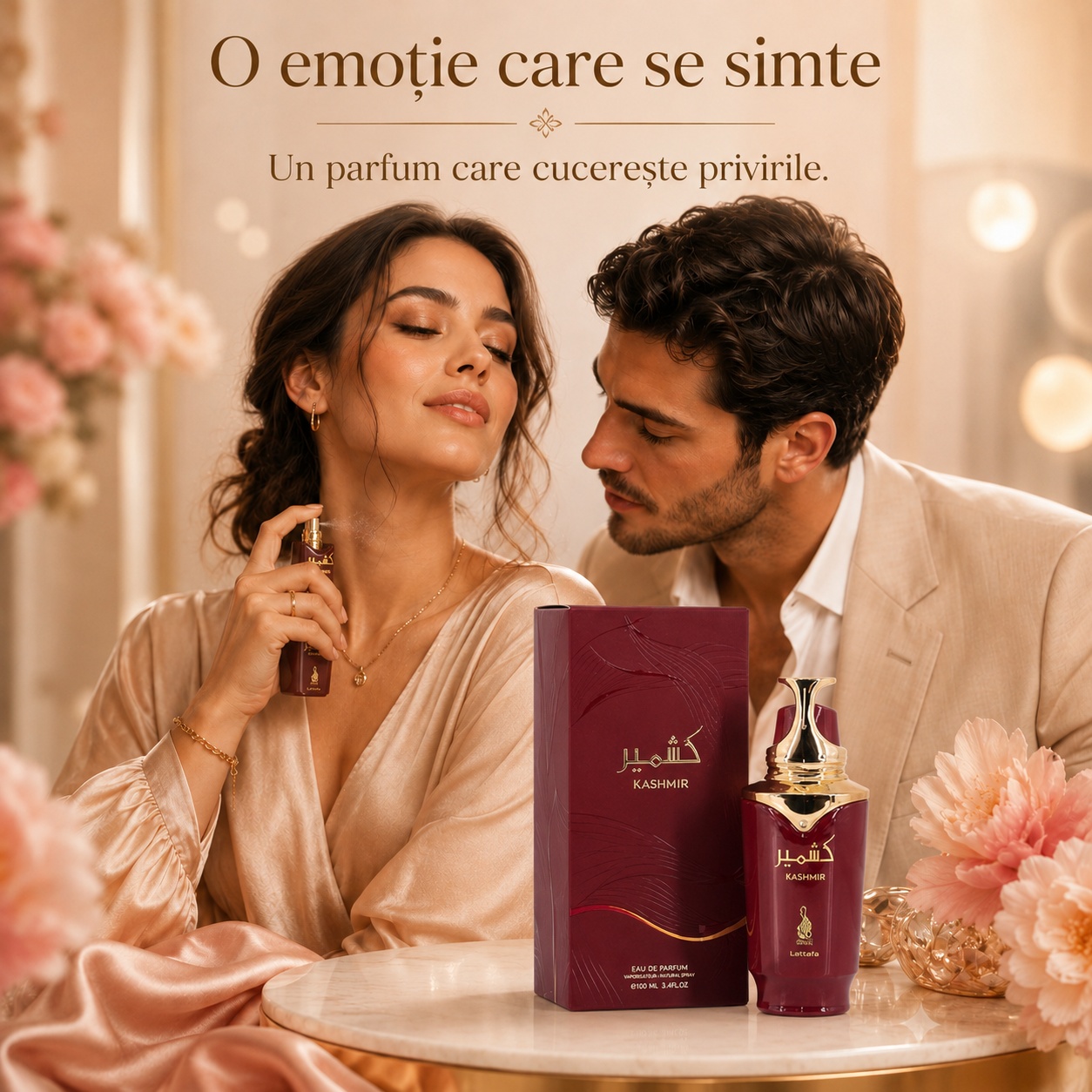Kashmir Risala parfum arăbesc unisex, aromă elegantă și romantică pentru momente speciale