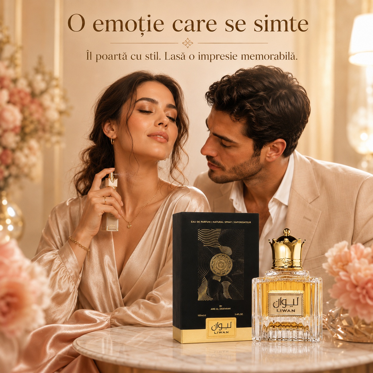 Liwan Ard Al Zaafaran parfum romantic unisex pentru damă și bărbat, o emoție care se simte