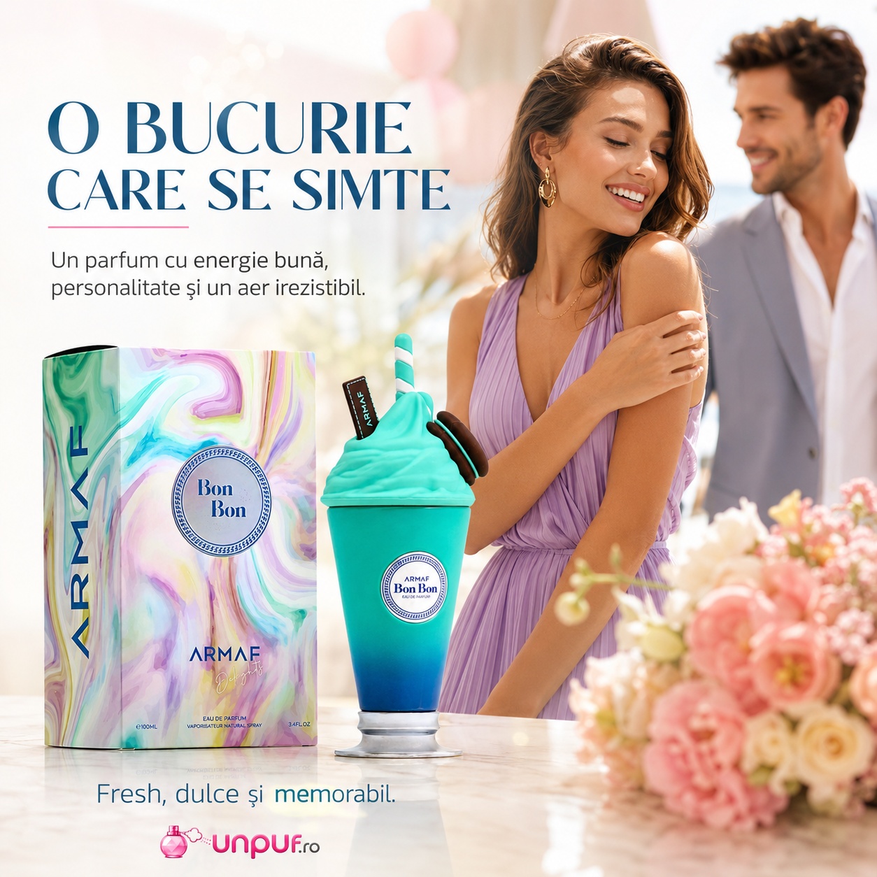 Armaf Bon Bon o bucurie care se simte parfum fresh dulce și memorabil