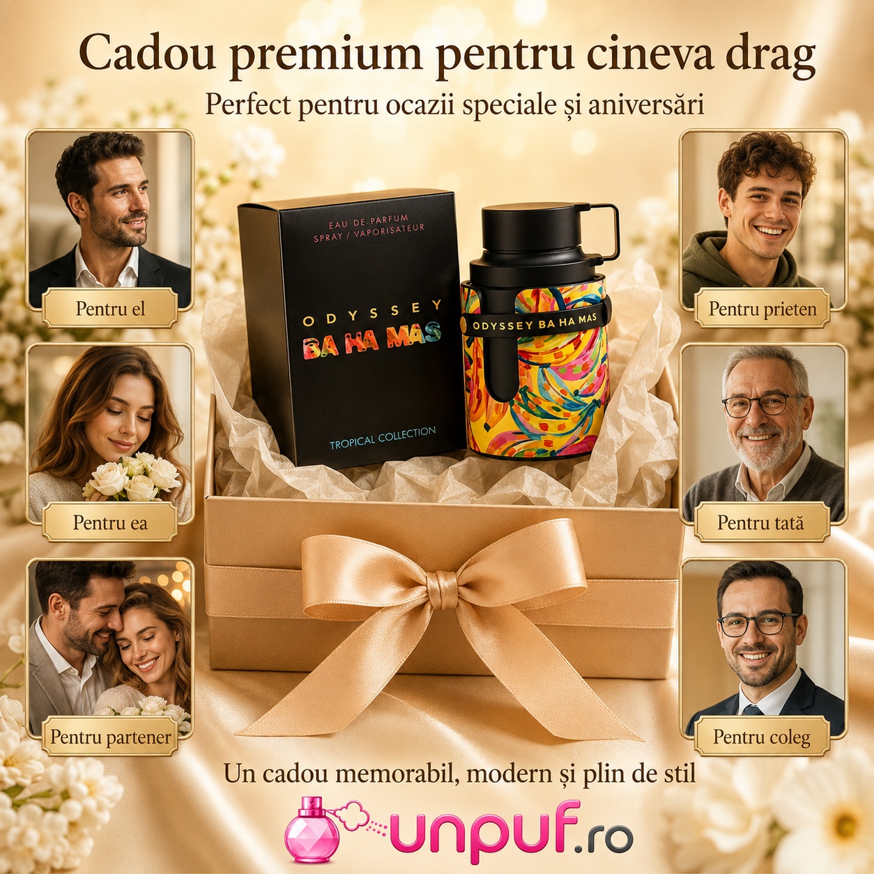 Armaf Odyssey Ba Ha Mas cadou premium pentru el, ea, prieten, tată, partener sau coleg