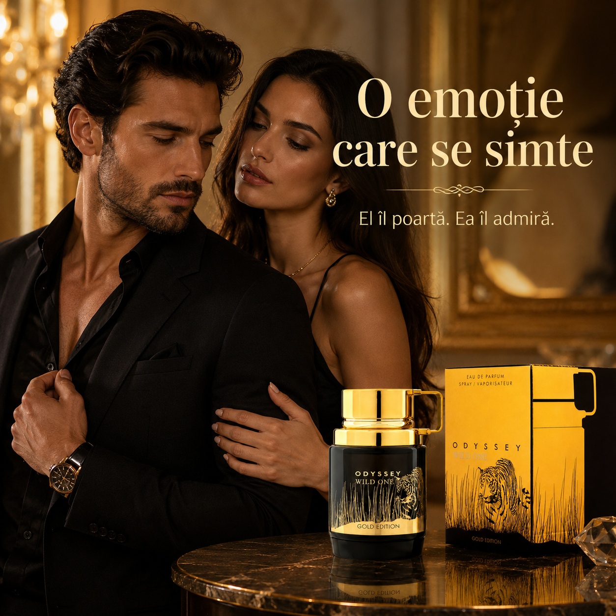 Armaf Odyssey Wild One Gold Edition o emoție care se simte, parfum bărbătesc elegant și memorabil
