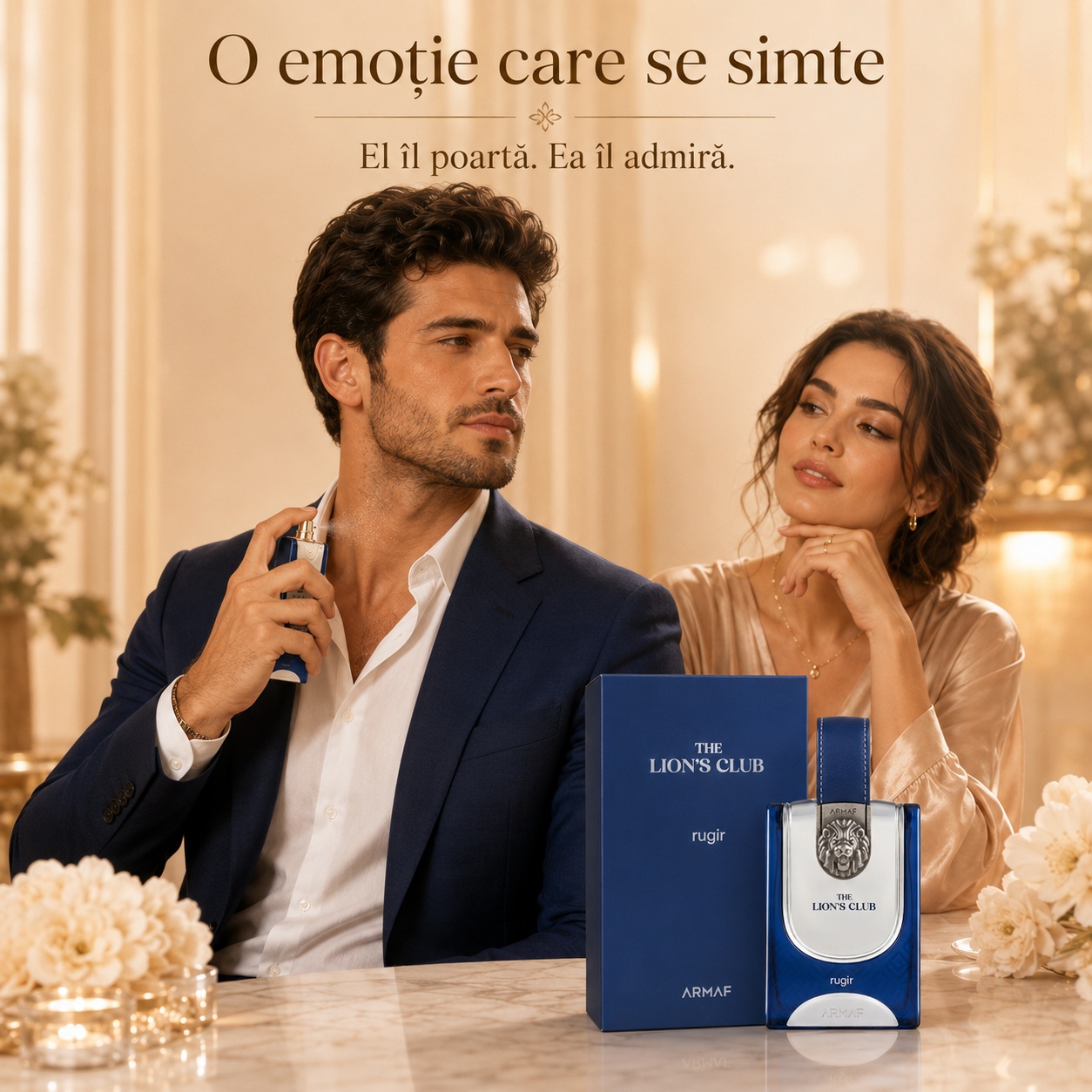 Armaf The Lion's Club Rugir o emoție care se simte, parfum bărbătesc elegant și sofisticat