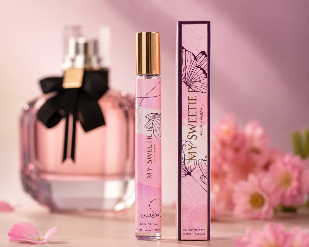 Parfum Damă My Sweetie 35 ml V.V. Love inspirat de Mon Paris Yves Saint Laurent