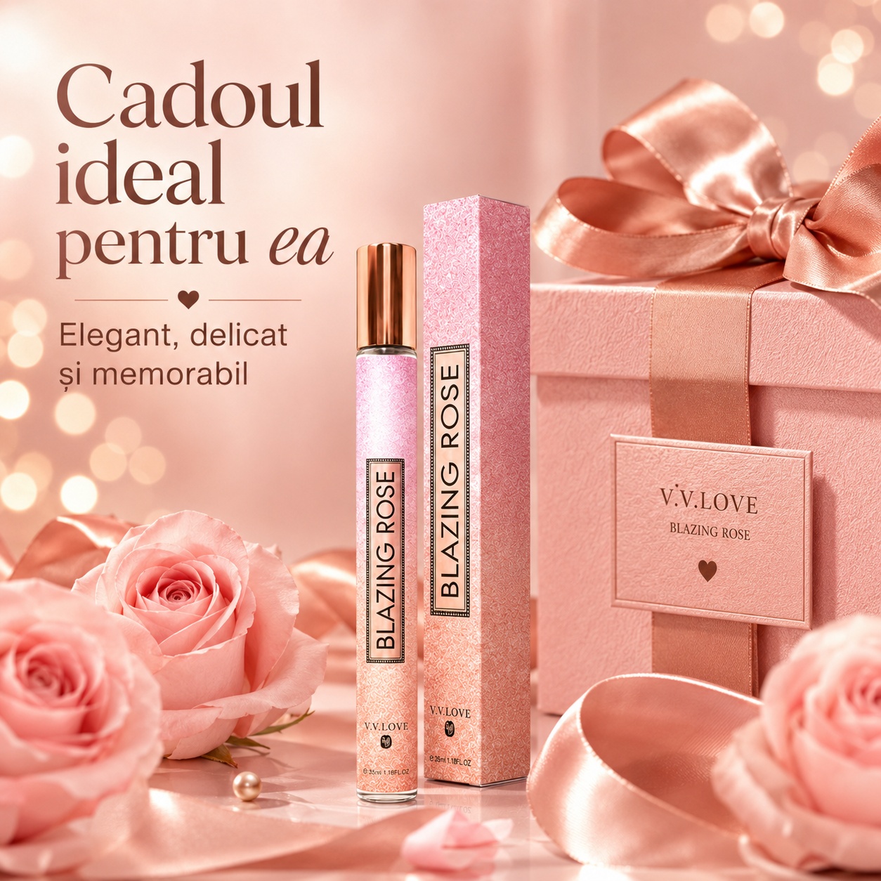 Parfum Blazing Rose 35 ml cadou ideal pentru femei elegant delicat și memorabil