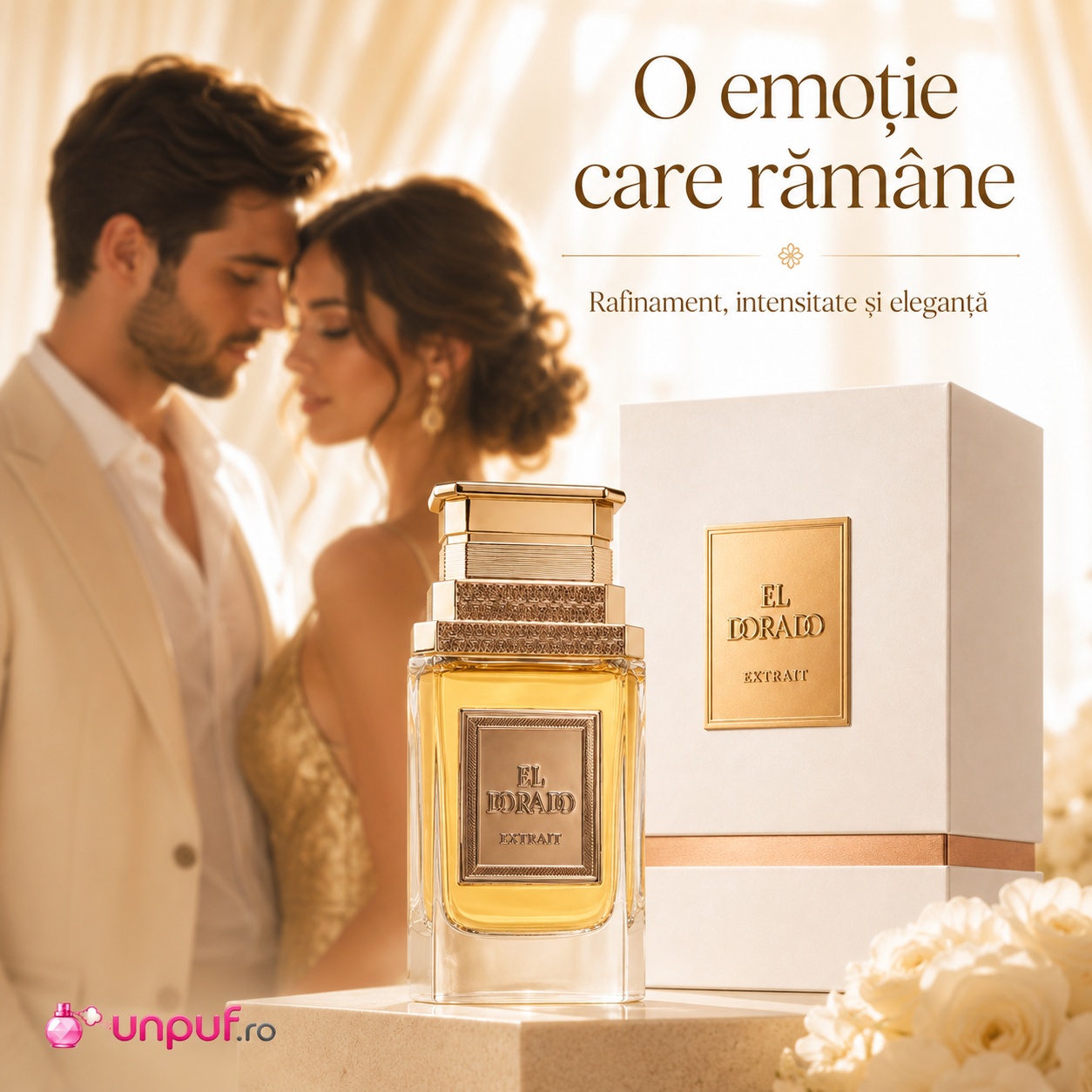 El Dorado Extract de Parfum, o emoție care răm&acirc;ne, rafinament, intensitate și eleganță