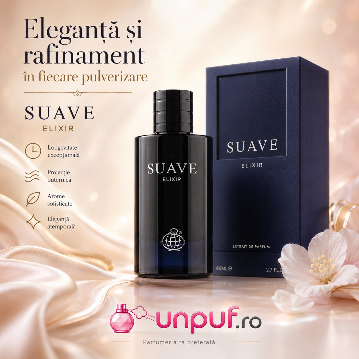 Suave Elixir Fragrance World eleganță și rafinament în fiecare pulverizare