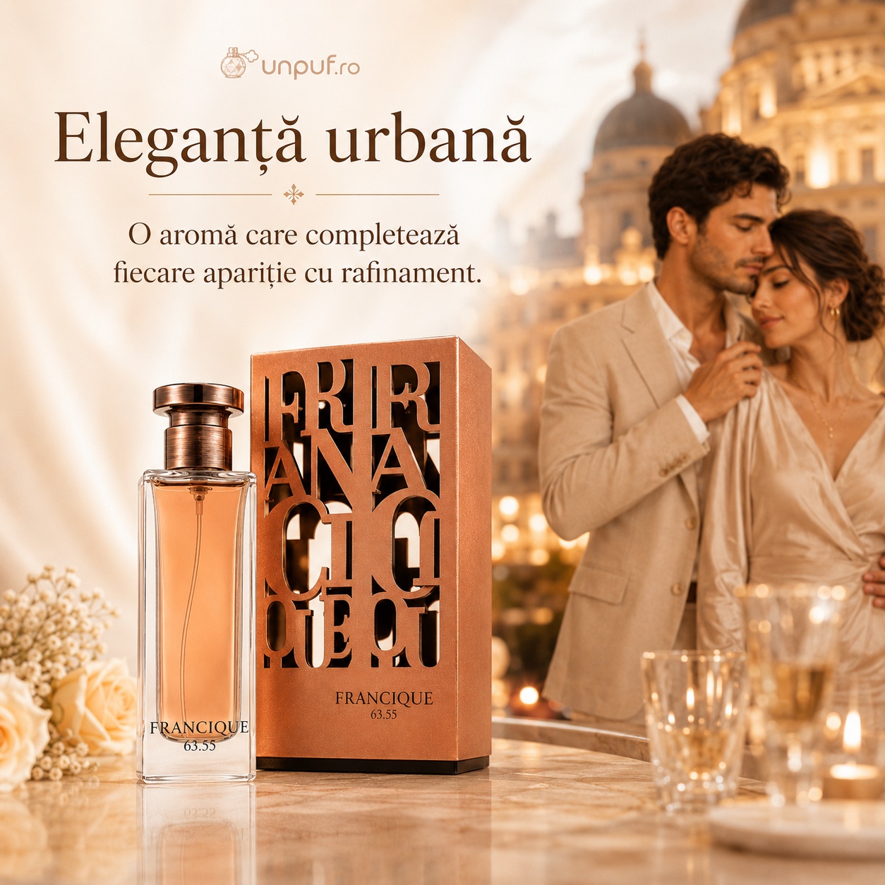 Francique 63.55 French Avenue parfum elegant pentru apariții rafinate și momente speciale