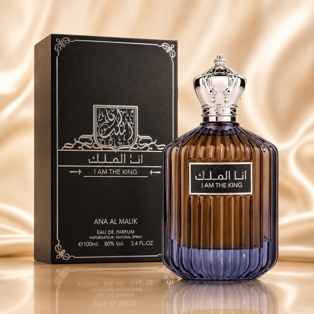Parfum Arăbesc I Am The King Ard Al Zaafaran 100 ml cu sticlă elegantă și cutie premium