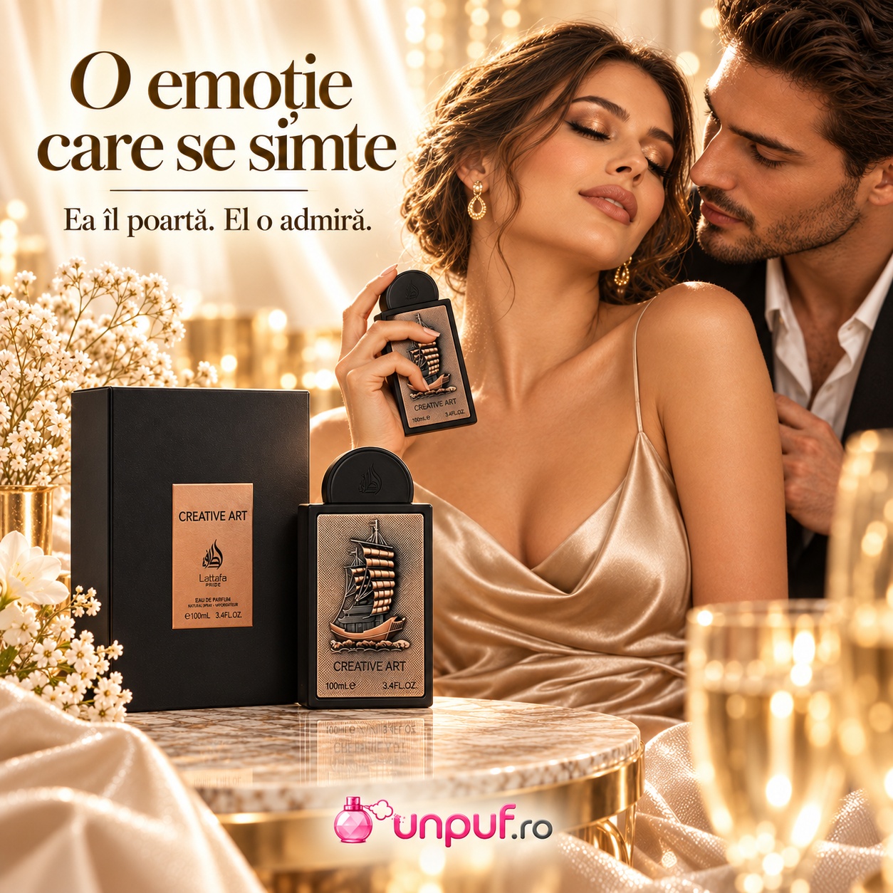 Lattafa Creative Art parfum de damă cu aromă elegantă, intensă și memorabilă