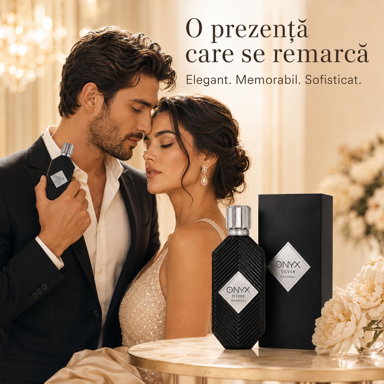 Onyx Silver o prezență care se remarcă, parfum elegant, memorabil și sofisticat