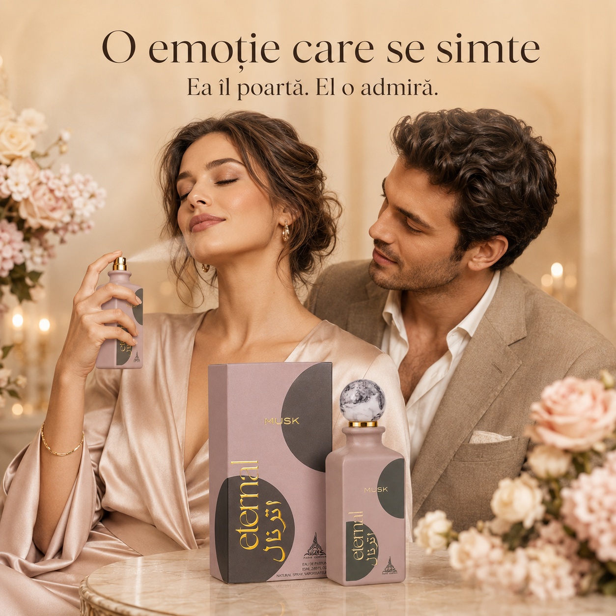 Eternal Musk Paris Corner parfum unisex elegant pentru momente romantice și speciale