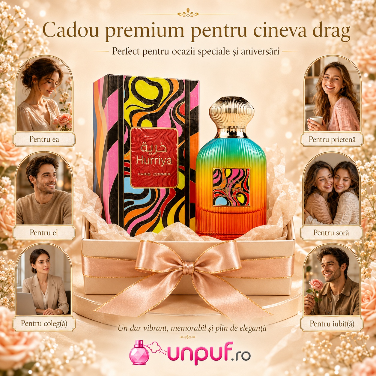 Paris Corner Hurriya cadou premium pentru cineva drag
