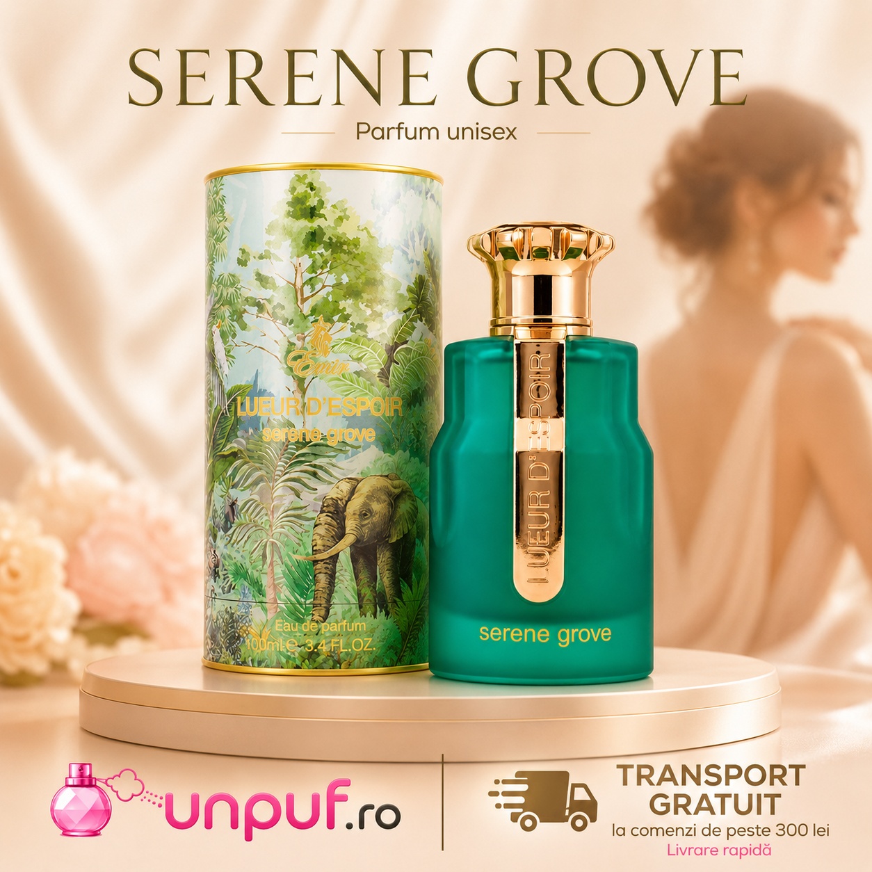 Serene Grove Lueur D&rsquo;Espoir parfum arăbesc unisex cu transport gratuit la comenzi eligibile