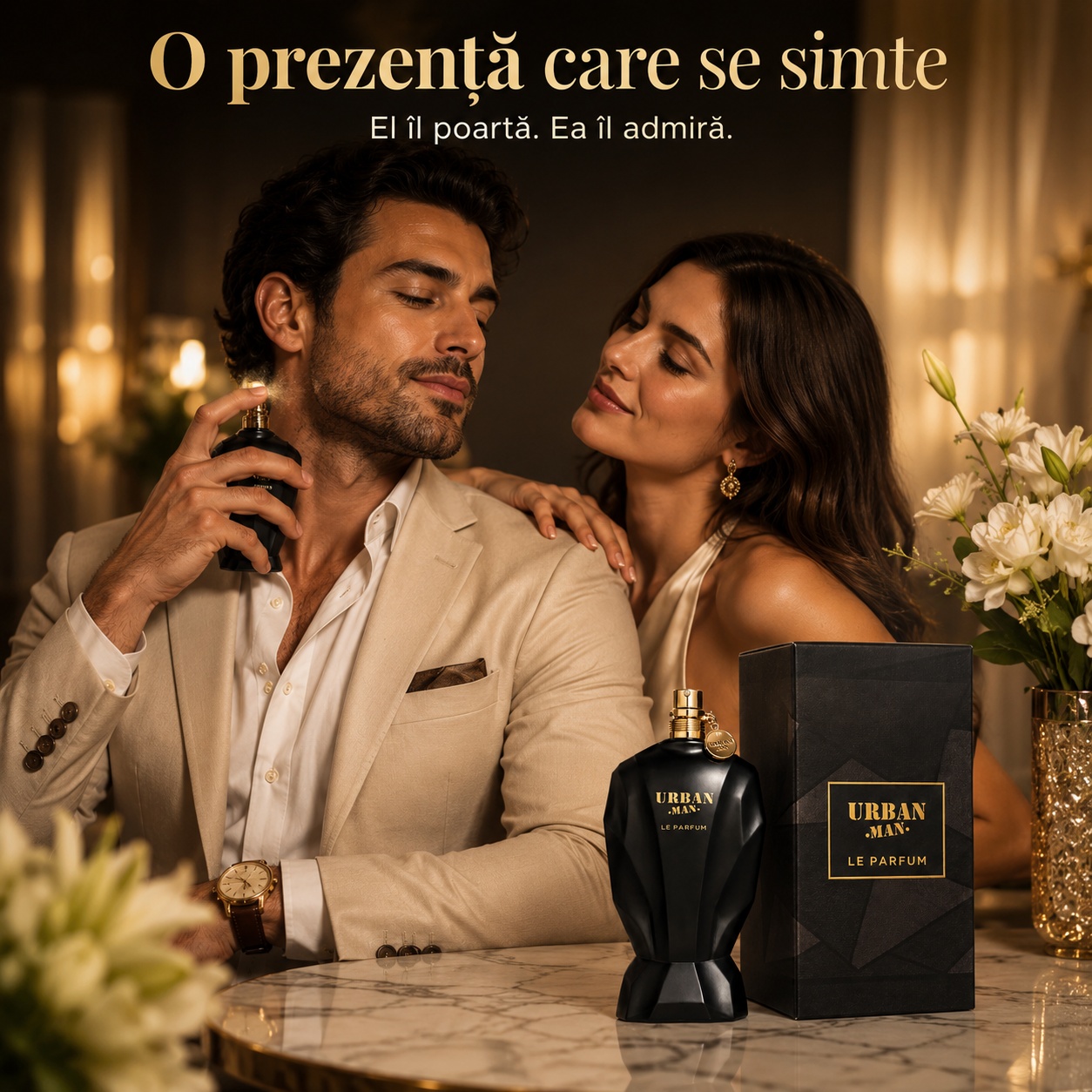 Urban Man Le Parfum Fragrance World parfum bărbătesc elegant pentru &icirc;nt&acirc;lniri și momente speciale